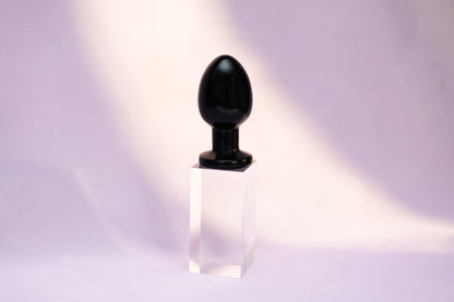 Black Obsidian Butt Plug